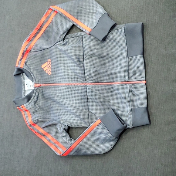 💥50% sale💥Adidas checkered zip up jacket sz4 #b368
